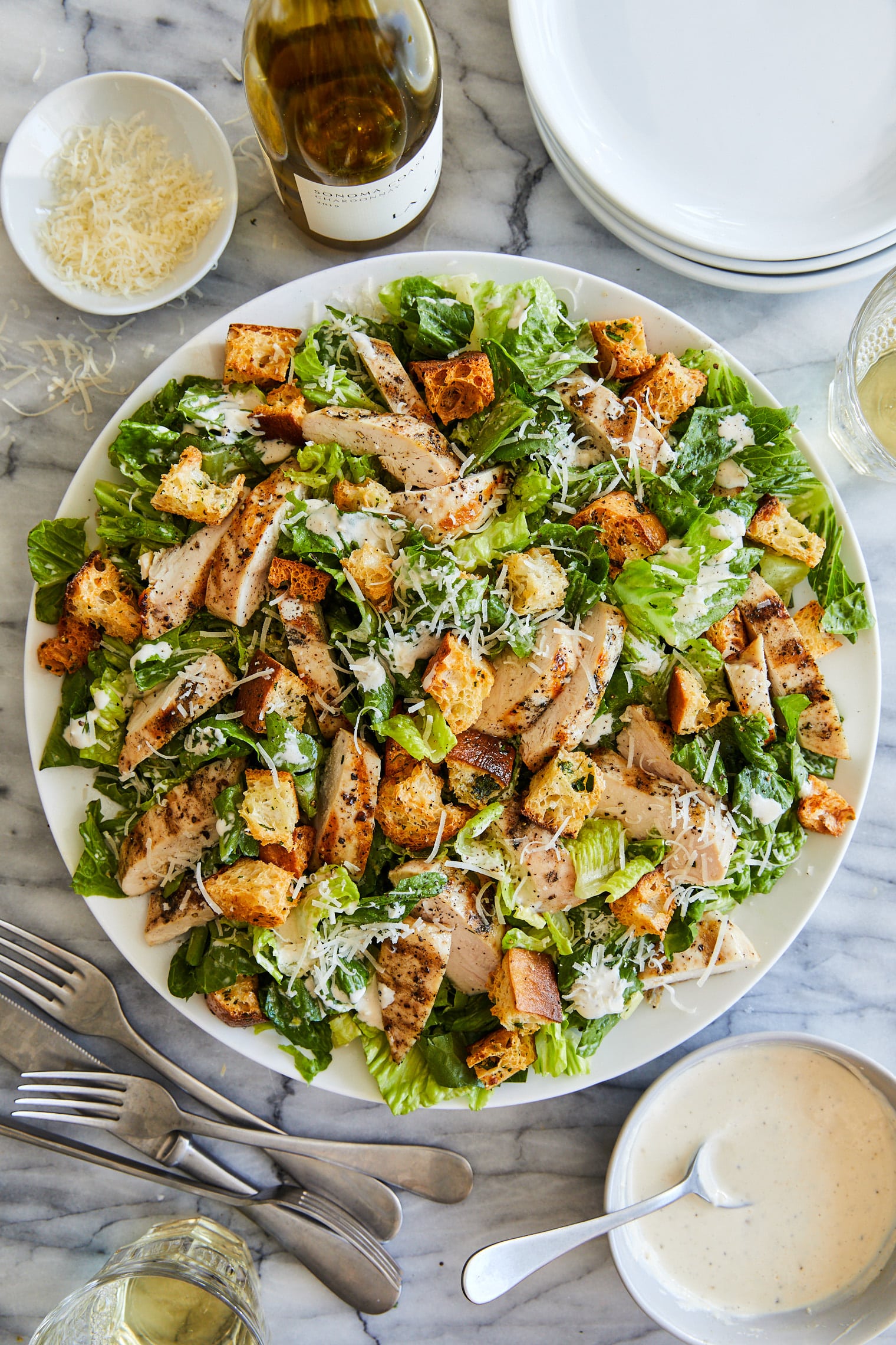 The Best Homemade Chicken Caesar Salad Recipe